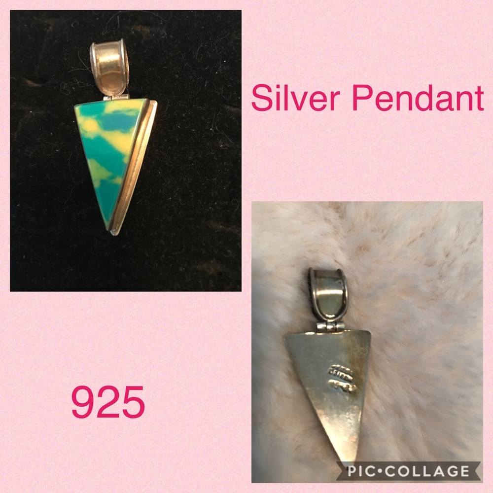925 silver Mexican Calcite pendant